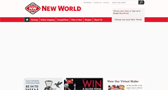 Desktop Screenshot of newworld.co.nz