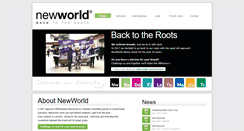Desktop Screenshot of newworld.be