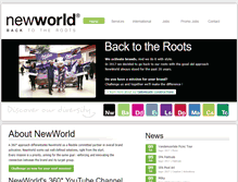 Tablet Screenshot of newworld.be