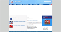Desktop Screenshot of newworld.edu.vn